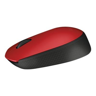 5099206062870-Logitech M171 - souris - 2.4 GHz - noir, rouge-Angle droit-1