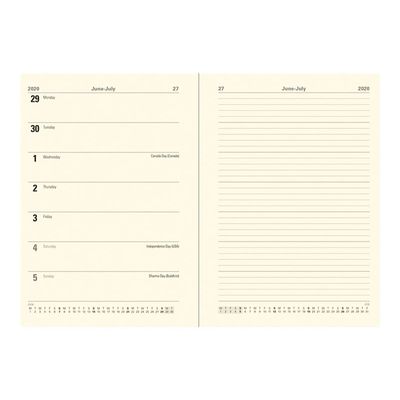 5059145380367-Agenda de poche Letts Edge - 1 semaine sur 2 pages - disponible dans différentes couleurs-Avant-1