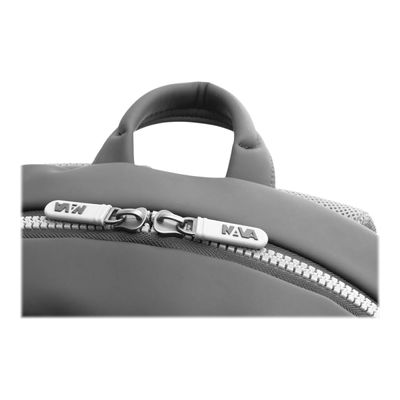 8032572188949-Nava Easy Break - Sac à dos pour ordinateur portable 15,6" avec poche RFID - noir/gris-Gros plan-5