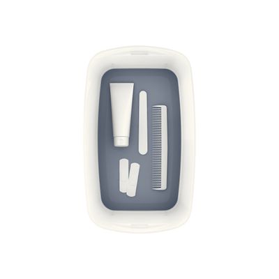 4002432116508-Leitz MyBox - Boîte de rangement petit format - blanc/gris-Haut-2