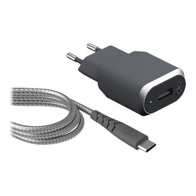 3571211389927-BigBen Force Power - chargeur secteur pour smartphone - 1 USB + 1 câble de charge-Angle gauche-0