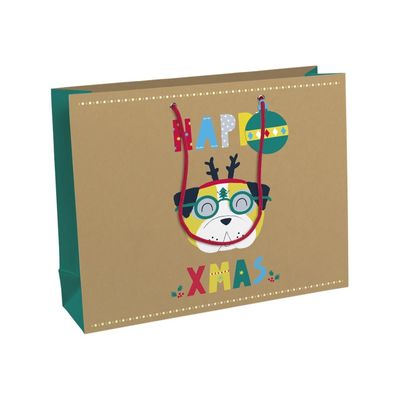 5033601497554-Clairefontaine Make a Wish Shopping - Sac cadeau - 37,3 cm x 11,8 cm x 27,5 cm-Angle gauche-0
