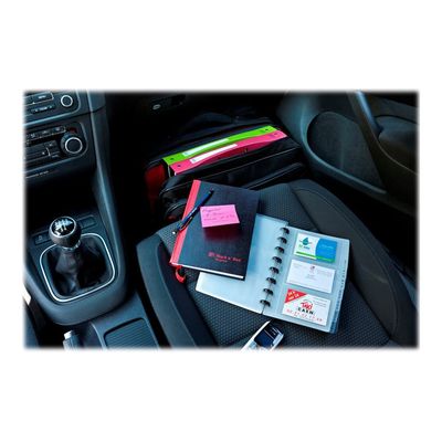3045050135859-Proline - porte-cartes de visite rechargeable - pour 84 cartes - bleu-Angle droit-5