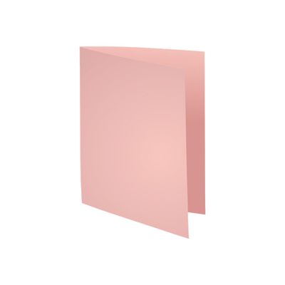 3288583401033-Exacompta Super 160 - 5 Paquets de 100 Chemises - 160 gr - rose-Angle gauche-1