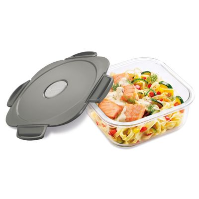 3154148705055-Maped Picnik Concept Adult - Boîte à déjeuner en verre 1,2L - gris--1