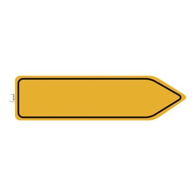 3130630670261-Exacompta - Pictogramme bande de message circulation obligatoire - 960 x 250 mm - jaune-Avant-0