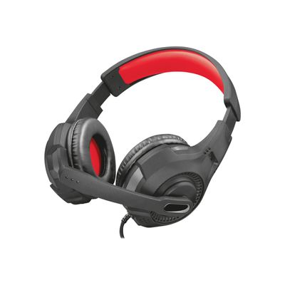 8713439224504-TRUST GXT 307B Ravu - Casque gamer filaire avec micro - noir-Angle droit-0