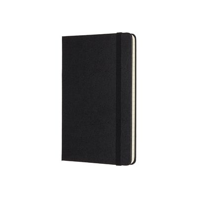 8055002852944-Moleskine Classic Medium - Carnet de notes - 11,5 x 17,5 cm - papier ivoire - ligné - couve-Angle droit-0