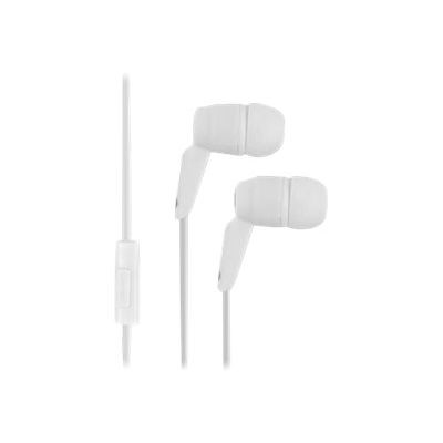 3571211264446-BIGBEN Kit main libre - Ecouteurs filaire avec micro - intra-auriculaire - blanc -Avant-0