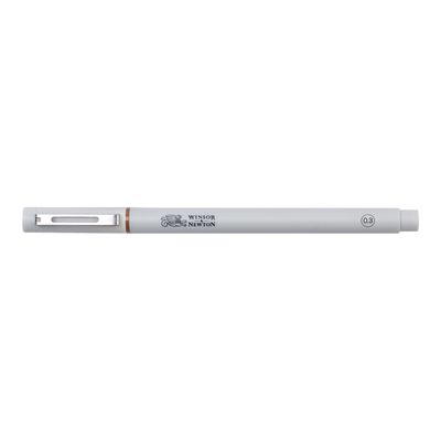 0884955070222-Winsor & Newton - Feutre fin 0,3 mm - sépia-Angle gauche-0