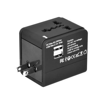 3567049000264-PORT World Travel - adaptateur secteur - USB-Arrière-3