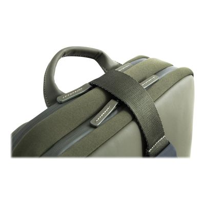 8032572185559-Nava Flat Medium - Sac à dos plat pour ordinateur portable 15,6" - olive/gris-Gros plan-4