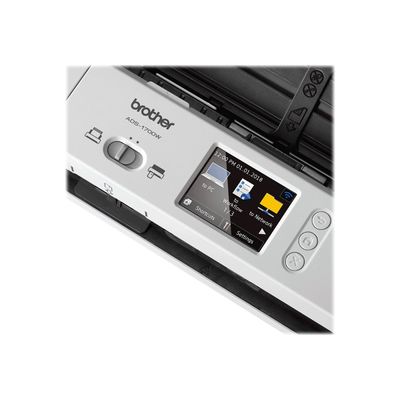 4977766792219-Brother ADS-1700W - scanner de documents A4 - portable - USB 3.0, Wifi, USB 2.0 - 1200 ppp x 1-Gros plan-5