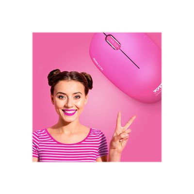 3567049005382-PORT DESIGNS - Souris sans fil - rose-Gros plan-3