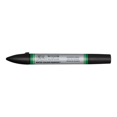 884955073995-ProMarker Watercolour - 6 Marqueurs double pointe - tons feuillage-Angle gauche-10