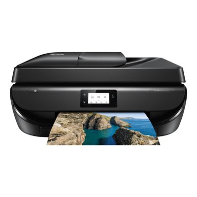 0190781517597-HP Officejet 5220 All-in-One - imprimante multifonction jet d'encre couleur A4 - Wifi, USB - recto-Avant-2