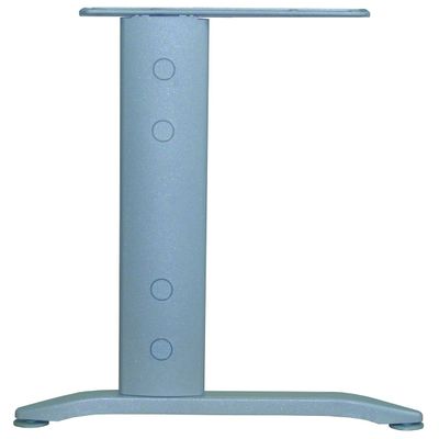 3253310150294-Bureau 135° IDRA - retour d'angle à gauche - L180 cm - Pieds aluminium - plateau imitation Erable--1