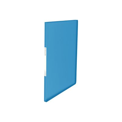 4049793028125-Esselte Vivida - porte vues - A4 - pour 40 feuilles - bleu vif-Angle gauche-0