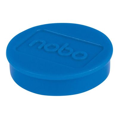 5028252139991-Nobo aimant - 3 cm de diamètre - bleu (pack de 4)-Avant-4