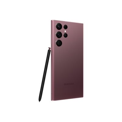 8806092883550-Samsung Galaxy S22 Ultra - Smartphone - 5G - 12/512 Go - bordeaux-Arrière-5