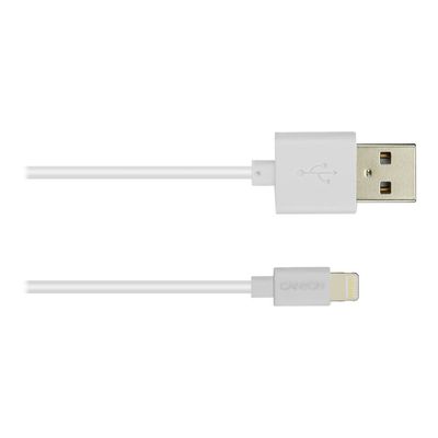 8717371861612-Canyon - câble Lightning / USB - 1 m - blanc-Gros plan-1