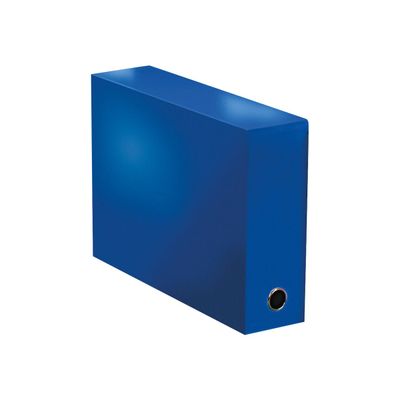 4002030015234-Oxford Color Life - Boîte de transfert - dos 90 mm - bleu foncé-Angle droit-0