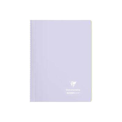 3037923767755-Clairefontaine Koverbook Blush - cahier de notes - A4 - 80 feuilles-Avant-0