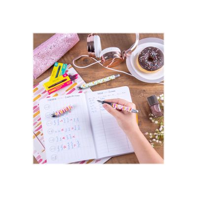 0404000006619-Online College - Stylo plume Neo Mint triangle-Angle gauche-3