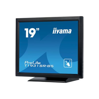 4948570116096-iiyama ProLite T1931SR-B5 - écran LED 19" - tactile - 1024 X 768-Angle droit-2
