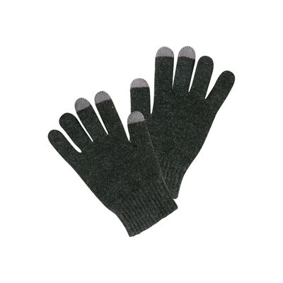 3663111114386-Muvit Life - gants noir - 3 doigts tactiles - taille unique-Avant-0