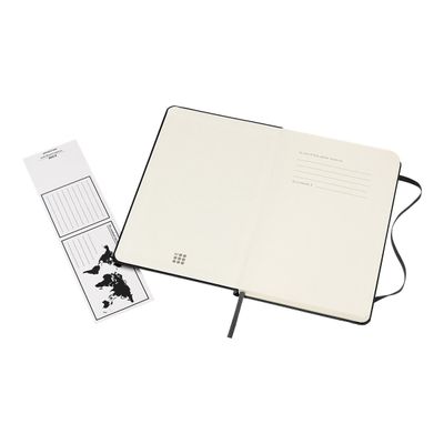 8058647626604-Moleskine Classic Medium - Carnet de notes - 11,5 x 17,5 cm - papier ivoire - uni - couvertu-Angle droit-3