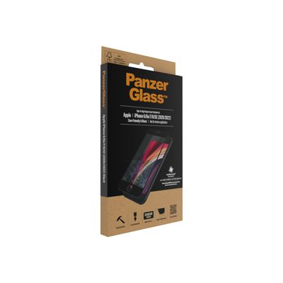 5711724026799-PanzerGlass Case Friendly - Verre trempé pour iPhone 6/6S/7/8/SE 2020-Angle gauche-6