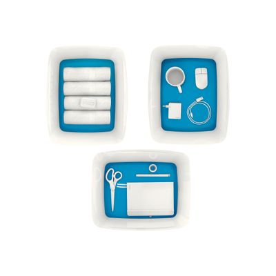 4002432116485-Leitz MyBox - Boîte de rangement format moyen - blanc/bleu-Multi-angle-1