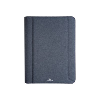 3108724254550-Oberthur Phoenix - Conférencier A4 zippé - gris-Avant-0