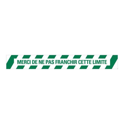 8711234040879-Pickup - Adhésif de signalisation au sol "merci de ne pas franchir cette limite" - 80 x 10 cm - v-Avant-0