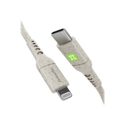 5453003784173-XtremeMac Eco - Câble USB - Lightning (M) pour 24 pin USB-C (M) - 1 m - blanc-Multi-angle-0