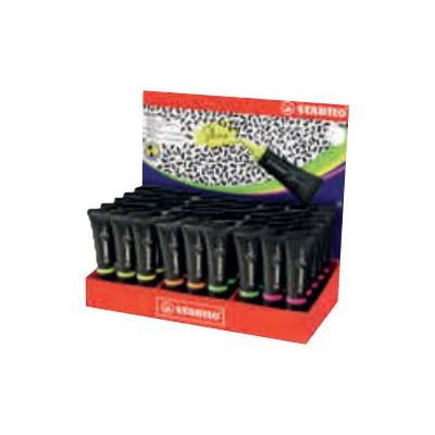4006381550987-STABILO Shine - 45 Surligneurs - couleurs assorties-Angle droit-8