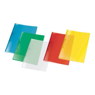 3135250202830-VELOFLEX PROPYGLASS Viquel - classeur à anneaux - pour A4 - capacité : 100 feuilles - coul-Angle droit-0