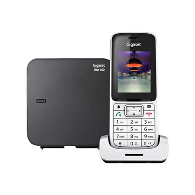 4250366844817-Gigaset SL450 - téléphone sans fil - avec écran couleur - noir-Avant-1