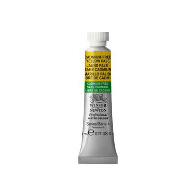 0884955062814-Winsor & Newton Professional Water Colour - peinture - aquarelle - jaune pale sans cadmium - 5 ml-Avant-0