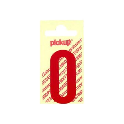 8711234243140-Pickup - Étiquette autocollante - 150 mm - Lettre O - rouge brillant-Avant-0