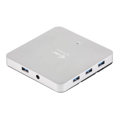 8595611700675-i-Tec USB 3.0 Metal Charging HUB - Hub - 10 x SuperSpeed USB 3.0 - de bureau-Arrière-2