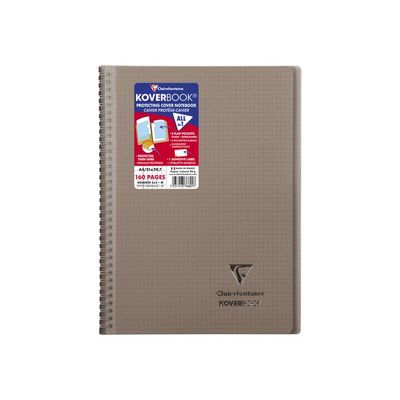 3037923766017-Clairefontaine Koverbook - cahier de notes - A4 - 80 feuilles-Avant-4