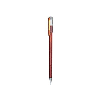 3474376024705-Pentel Hybrid Dual Metal - Pack de 6 rollers - 1 mm - argent-Avant-2