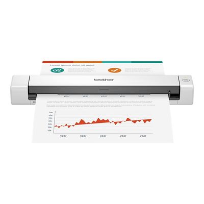4977766800495-Brother DS-640 - scanner de documents A4 - portable - USB 3.0 - 1200 ppp x 1200 ppp - 15ppm-Avant-1