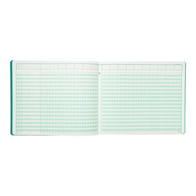 3130632161705-Exacompta - Piqûre tête paresseuse - 17 colonnes sur 2 pages - 27 x 32 cm-Avant-2