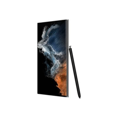 8806092878938-Samsung Galaxy S22 Ultra - Smartphone - 5G - 128 Go - blanc-Angle droit-1