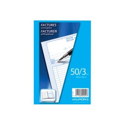 5411028050505-Aurora - livre de factures - 50 feuilles - A4 - en triple-Avant-0