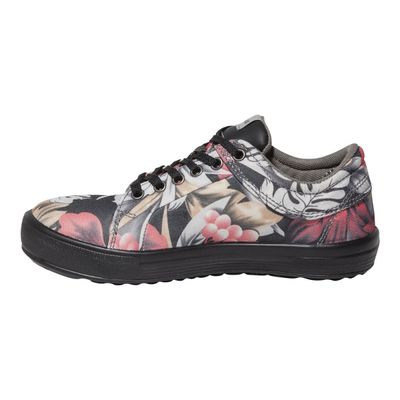 3371820246525-Chaussures de sécurité basses rouge femme S1P VENICE 41-Droite-4