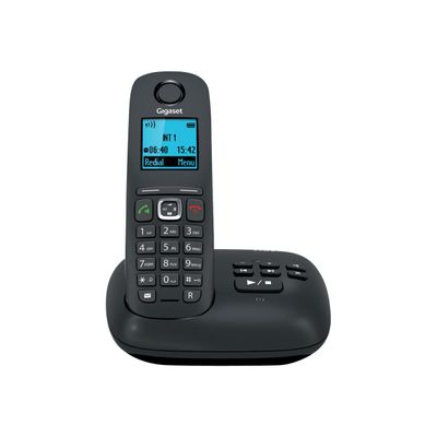 4250366841274-Gigaset A540A Trio - téléphone sans fil - avec répondeur + 2 combinés supplémentaires - noir-Avant-1